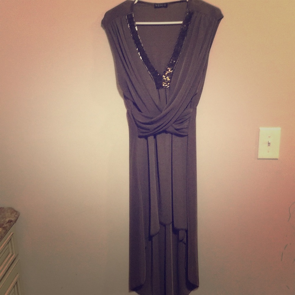 Venus olive green dress